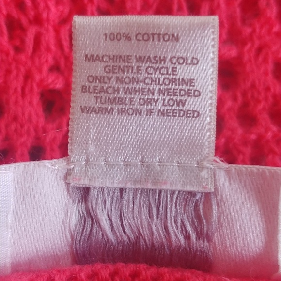 Ann Taylor Coral LOFT Mesh Shirt Top - Picture 5 of 5